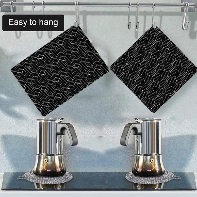 9.4in Fireproof Silicone Induction Cooktop Mat-Heat Resistant Baking Plate Protector Non-Slip Kitchen Accessories for Stove Top