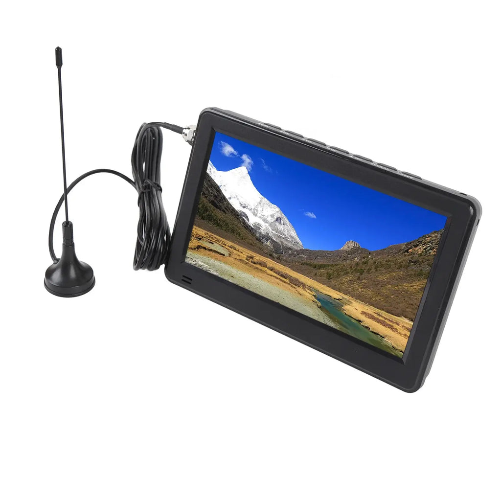 6 Inch Pocket Digital Television Small Digital TV Radio USB Port Tuner Color TFT LED with Antenna for Camping Portable TV