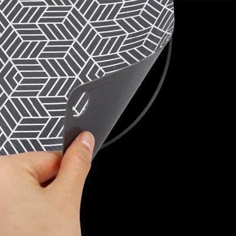 9.4in Fireproof Silicone Induction Cooktop Mat-Heat Resistant Baking Plate Protector Non-Slip Kitchen Accessories for Stove Top