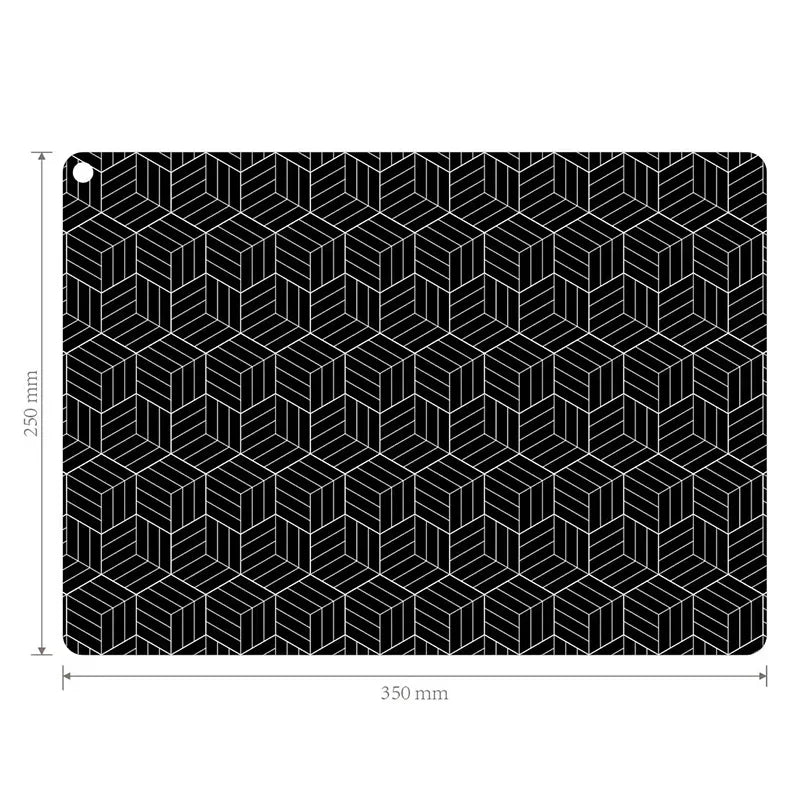 9.4in Fireproof Silicone Induction Cooktop Mat-Heat Resistant Baking Plate Protector Non-Slip Kitchen Accessories for Stove Top