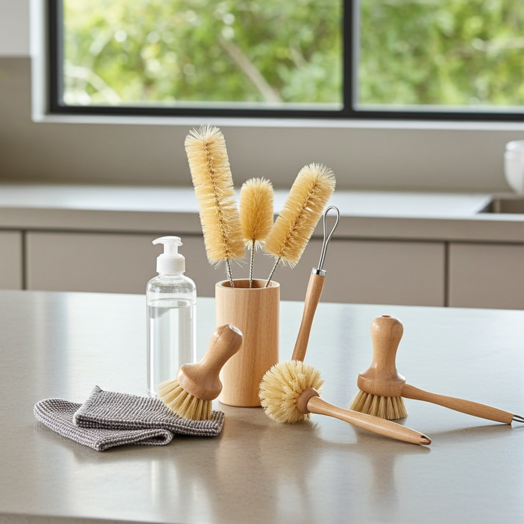 Zero Waste Kitchen Brush Set - Ultimate Kit