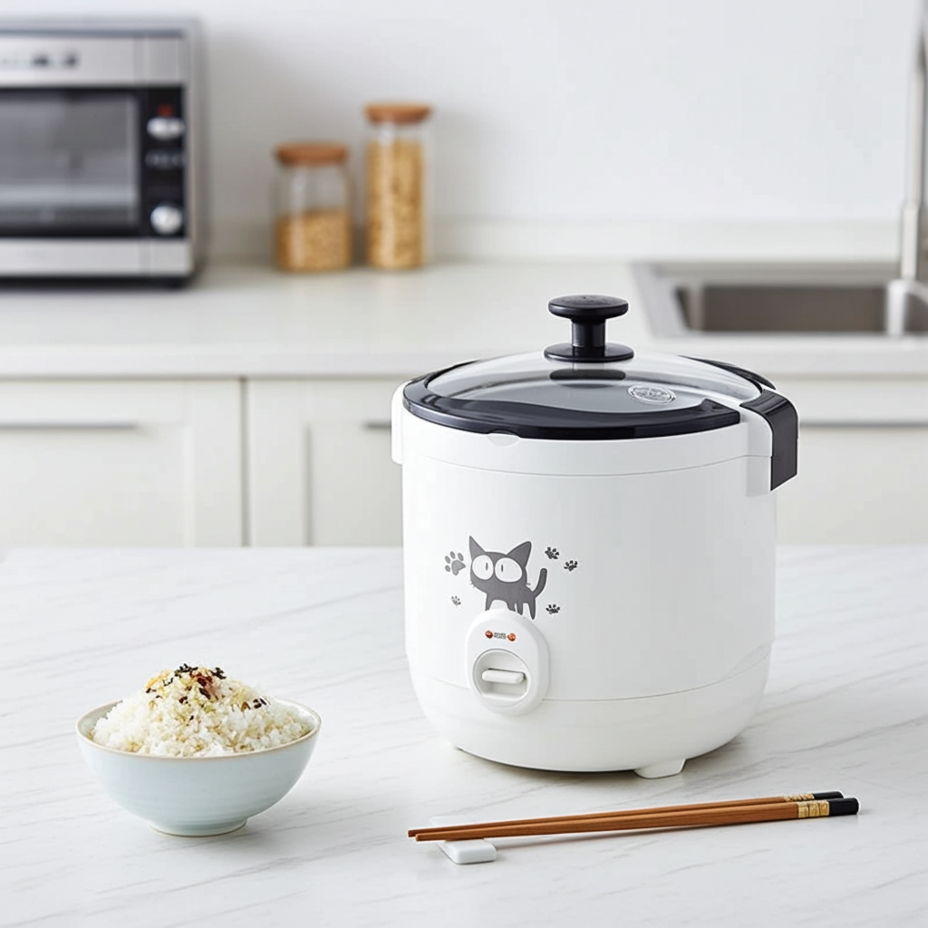 Electric Mini Rice Cooker Portable MultiCooker Household Rice Cookers 12V 24V 220V Pot Cooking Machine Pans For Car Truck Home